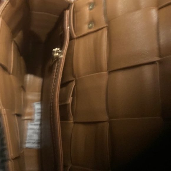 Grey Label Tan Vegan Leather Chain Bag - Picture 6 of 9